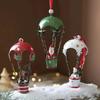 Christmas Delicate Fine Workmanship Christmas Ornament Hot Air Balloon Home Party Christmas Home Decoration Supplies Wholesale