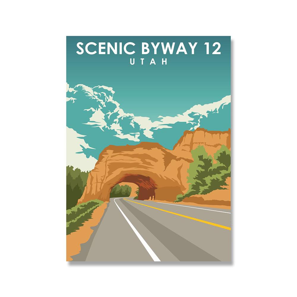 Venice Berlin Houston Travel Canvas Painting Sydney Wall Art Nordic Posters and Prints Wall Pictures for Living Room Decor