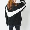 Nike Velká oboustranná bunda Boa Swoosh Černá Pánské svrchní oblečení BQ6546-011