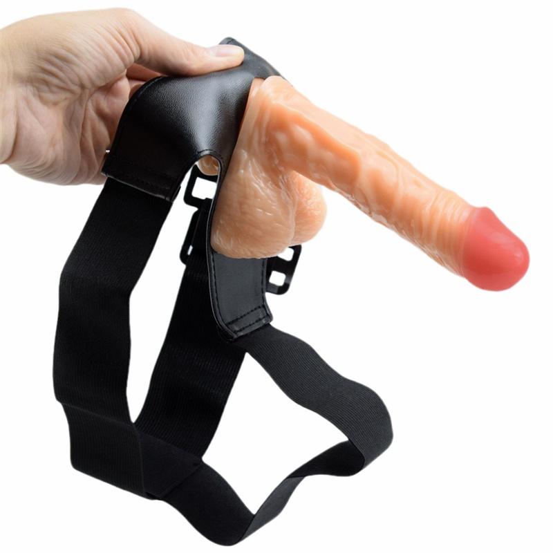 Wearing Dildo Women's Lesbian Gay Sex Panties Les Dildo Adult Sex Products