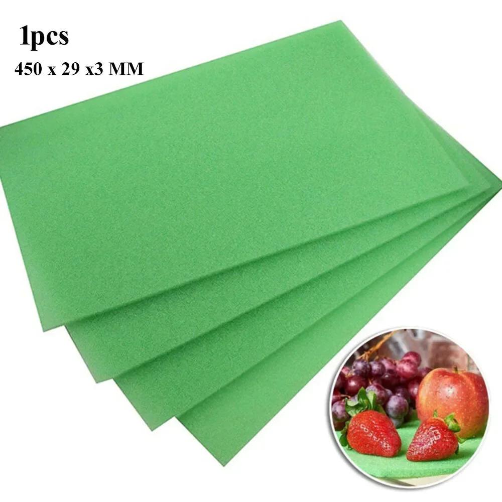 1/5/10Pcs Scouring Pad Refrigerator Sponge Filter For Mildew Proof Vegetable Fruit Anti-Mold Fridge Sponge Kitchen Accessories