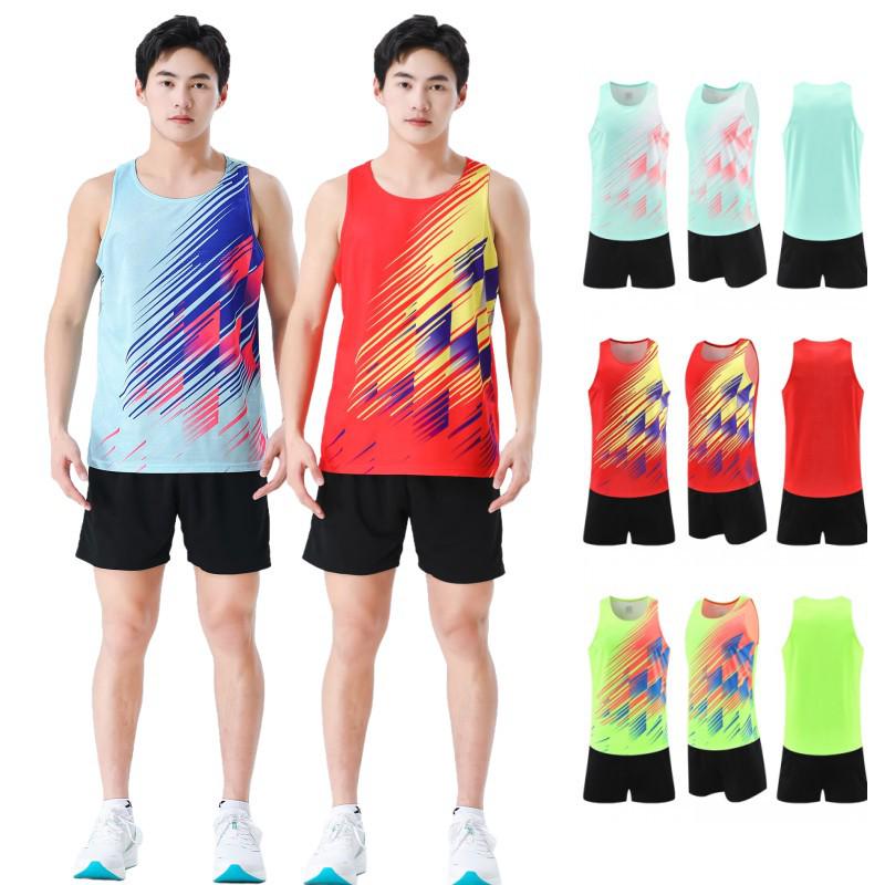 

Youth Athletic Sportswear: Unisex Training Uniform, Running Vest, Competition Gear for Boys & Girls. L