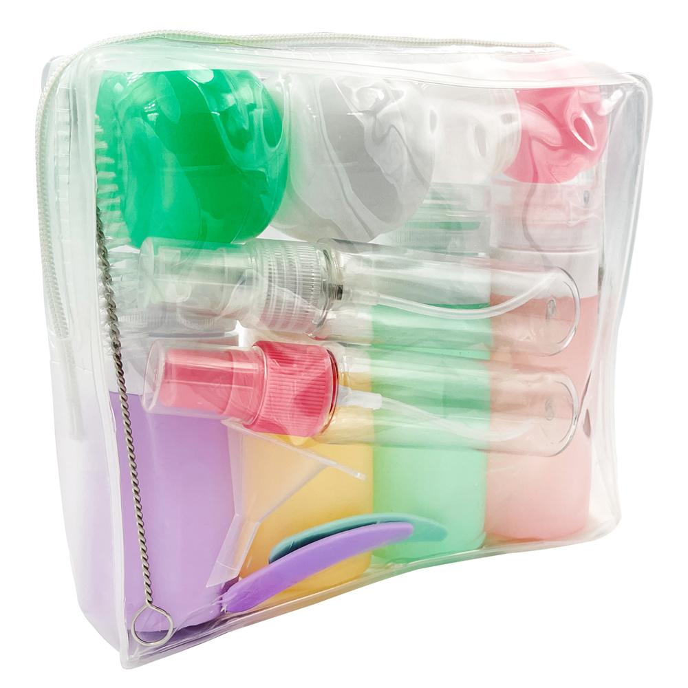 Travel Sub-Bottle Set Spray Lotion Shampoo Empty Liquid Container Portable Tool