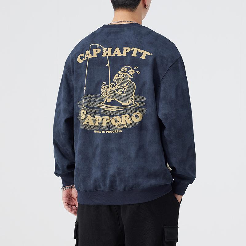 Модный брендовый флисовый свитер для мужчин — фото 4