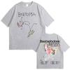 T-shirt Unisex Beabadoobee Beatopia Tour Moda Donna Harajuku T-shirt Unisex Casual Cotone Oversize Streetwear Estetica Magliette