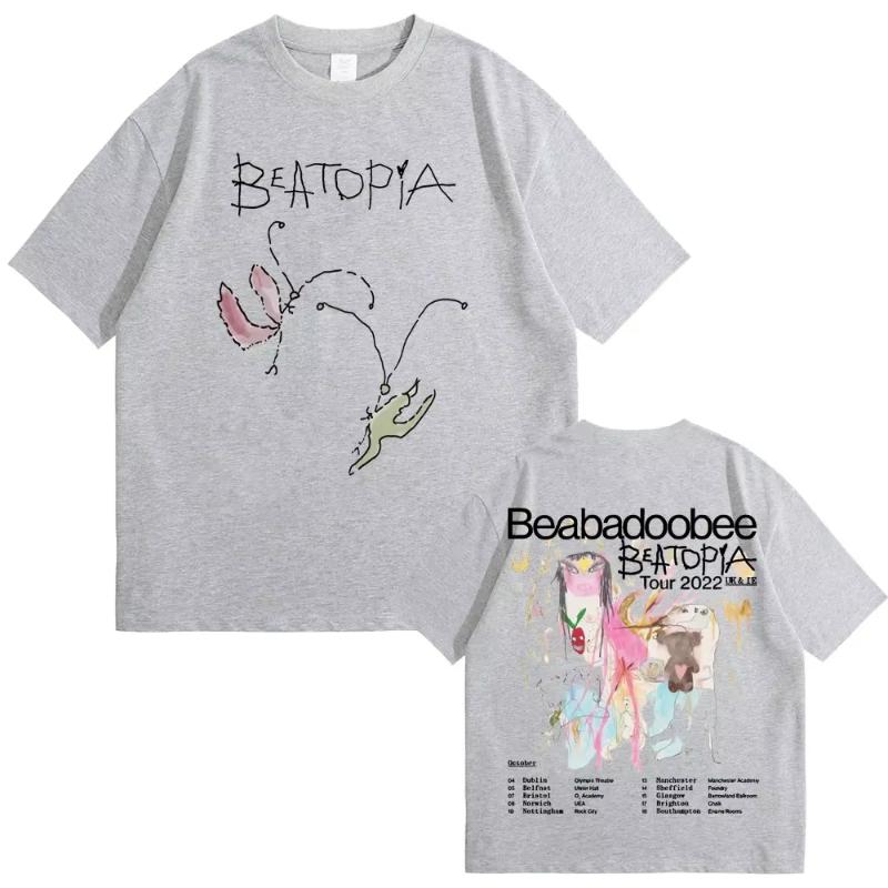 

Beabadoobee Beatopia Tour Tshirt Unisex Women Fashion Harajuku Tshirt Unisex Casual Cotton Oversized Streetwear Aesthetic T Shirts S
