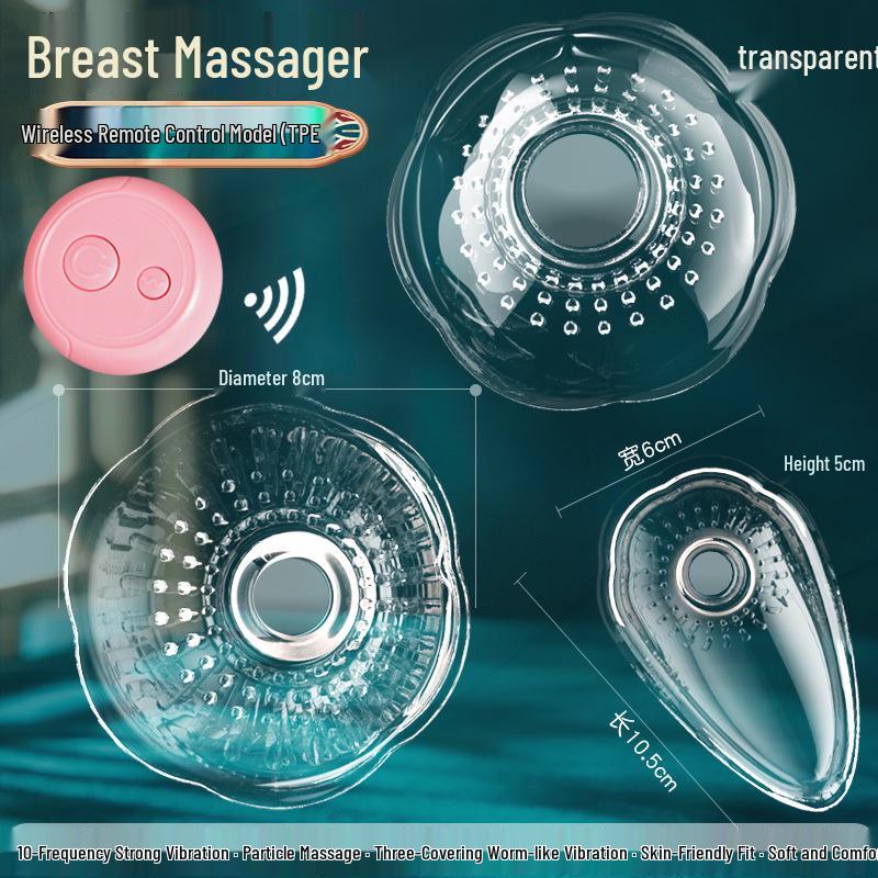 Chest Suction Vibrating Massager for Couples