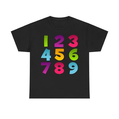 Number Day T Shirt National Kids Mathematics Event Unisex Top