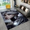 Kpop B-BTS JIMIN Star Carpet Rug for Playroom Bedroom Living Room Sofa Home Decor,kid Area Rug Non-slip Floor Mat Gift