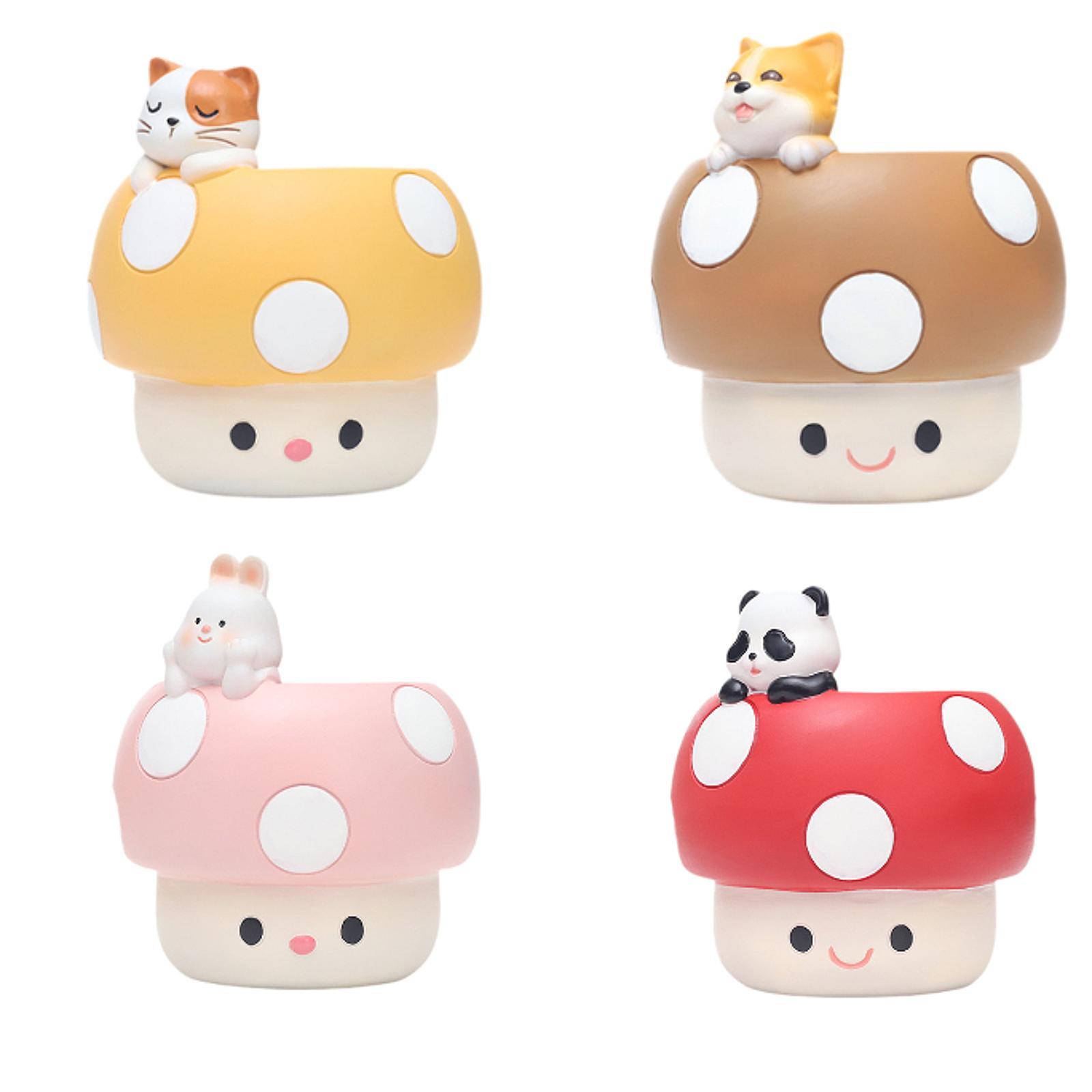 

Plant Pot Resin Ornament Statue Flower Pot for Table Centerpiece Garden Home