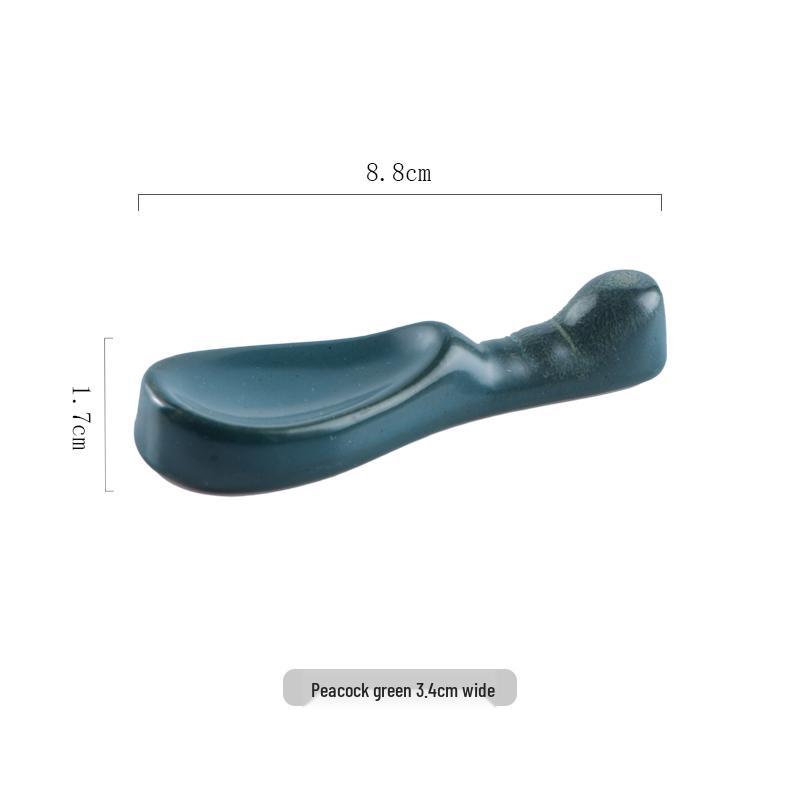 Ceramic Japanese Chopstick Rest Holder - Spoon & Chopstick Pillow for Dining Table