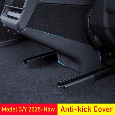Rear Anti Kick Cover Protector Trim for Tesla Model Y Juniper Model 2026 2026 Air Condition Vent Outlet Kick Pad Mat Accessories