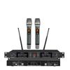 KTV U-Band Infrarot Dual Wireless Ansteck- & Headset-Mikrofon für Bühne & Konferenz