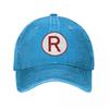 Cappellino da Baseball Hip Hop Cappello Regolabile A League Of Their Own Rockford Peaches Cappello Autunnale R Baseball Denim Casquette Berretti Vintage