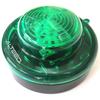 ALTEED Operated LED Flashlight / Load Capacity Reinforced Body, Long Illumination / Flashing Car Warning Indicator Light (Green Glowing)