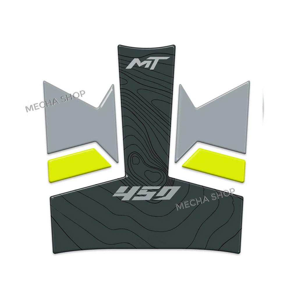 CFMOTO 450 MT 2024 450MT 2025 Motosiklet Aksesuarları 3D Reçine Depo Pad Koruma Çıkartmaları Kiti Su Geçirmez Çıkartma Çıkartmaları Kiti