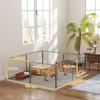 Pet Enclosure, Dog Fence, Pet Playpen, Flexibly Adjustable, Stainless Steel