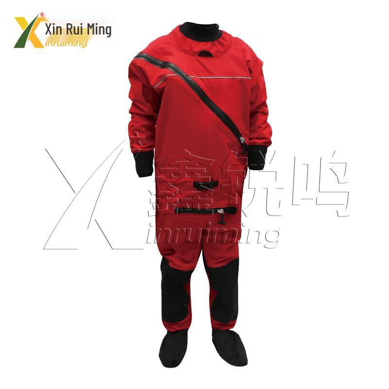 Waterproof One-Piece Dry Rescue Suit