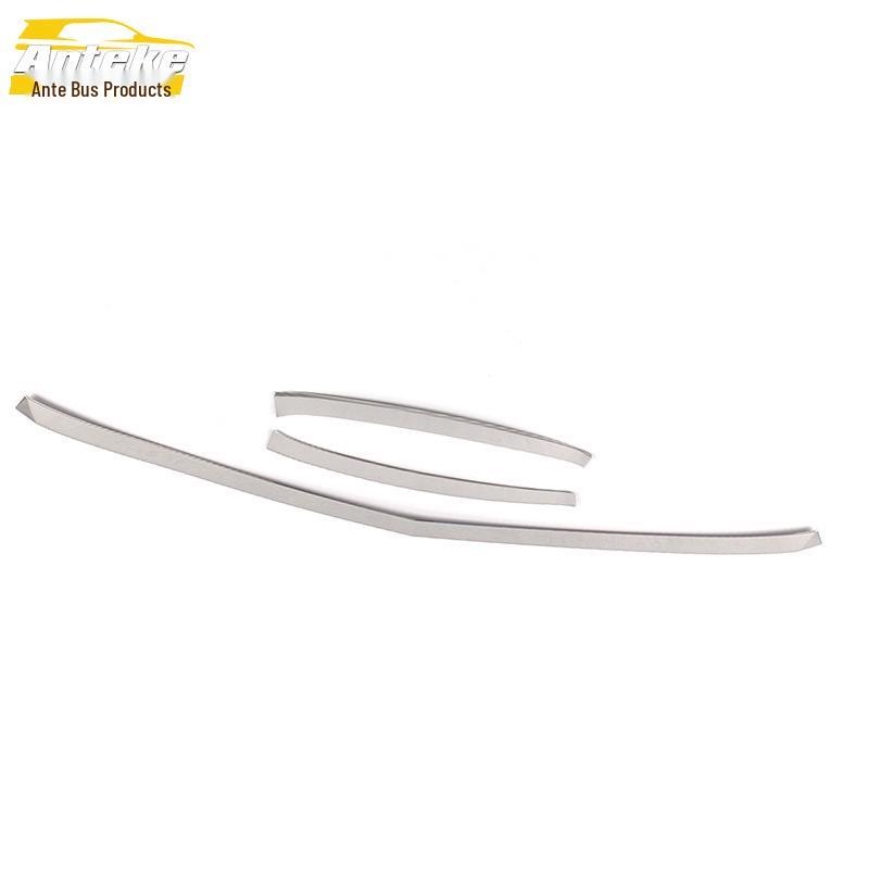 Verano Front Bumper Bright Strip & Lip Protector: Fits 20 Models