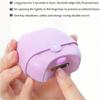 Electric Nail Clipper Rechargeable - Compact Portable Trimmer for Kids Adults Home Travel Auto-Sensing Safe Nail Care Tool