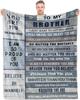 1PC Gift To Dad Thin Blankets for Father's Day Anniversary Birthday Mother's Day for Mom Wife Uncle Grandma Abuela Soft Throw