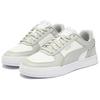 Puma Caven Unisex Low Top Skate Shoes Grey White 399398-11