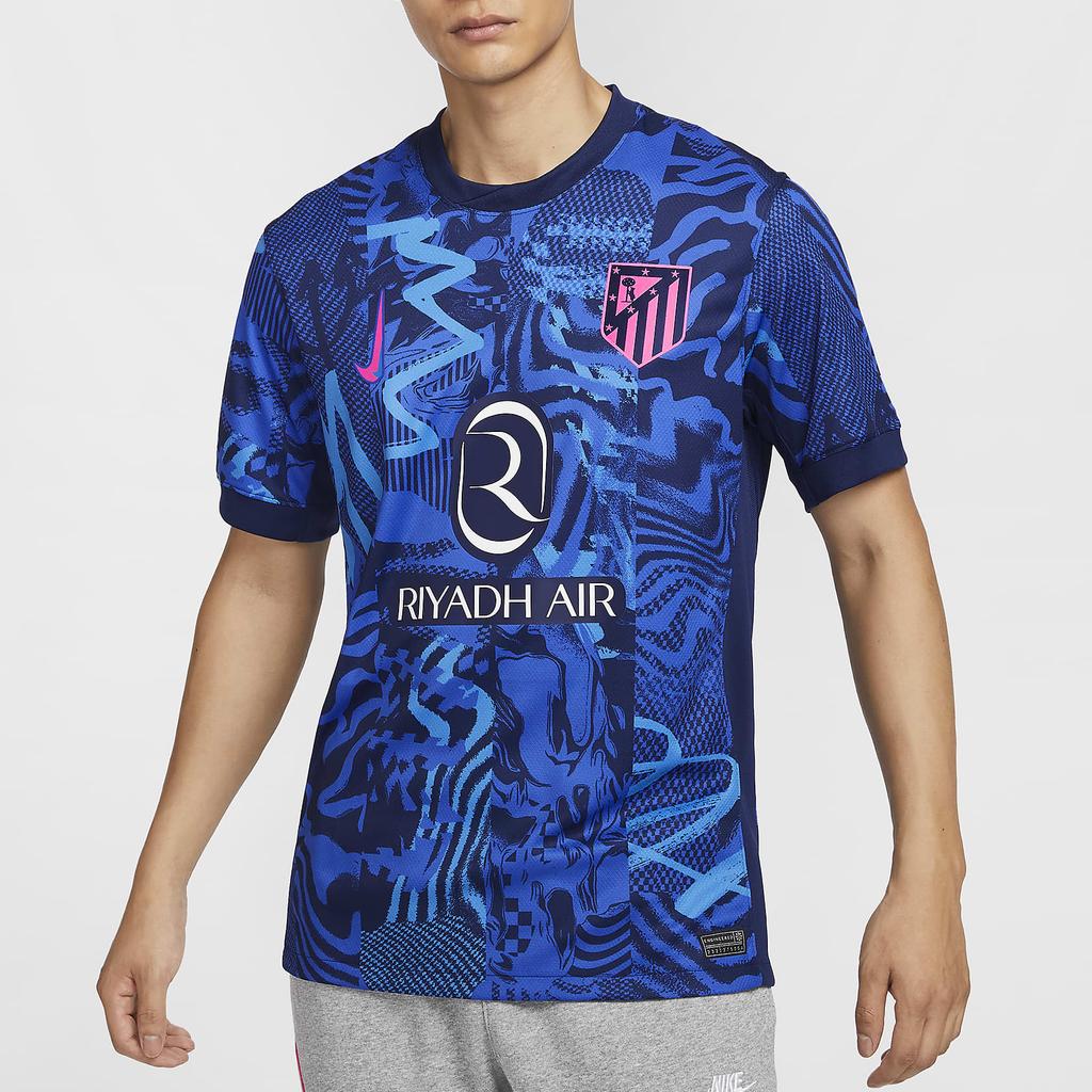 New Nike Atlético Madrid 2024/25 Stadium Third Men's Nike Dri-FIT Soccer Replica Jersey FQ2021-493