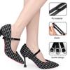 Shoe Straps for Heels Adjustable Elastic Shoe Straps Anti-Loose Buckle Shoe Ankle Straps Belt for High Heels