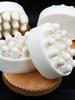 1pc-3D Handmade Silicone Soap Mold Massage Therapy Bar Making Mould Tools