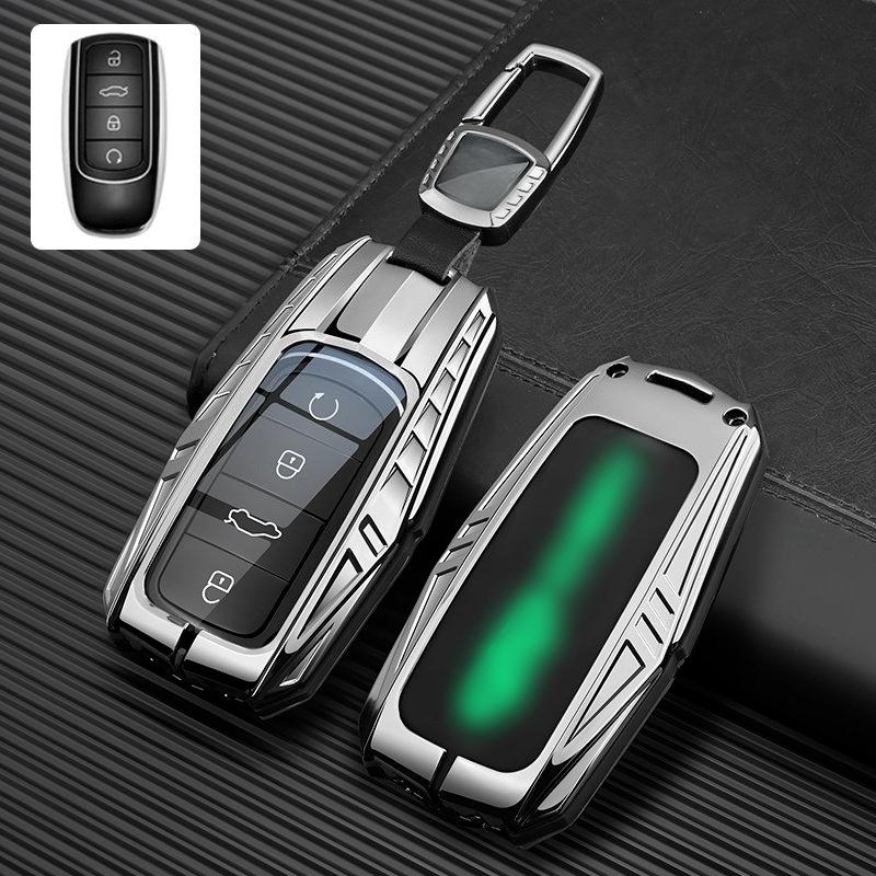 Zinc Alloy For Chery Omoda 5 C5 Tigo 7 8 Pro Max Tigo 7 8 Plus Arrizo 5 Plus Remore Car Key Case Cover Fob Keychain Accessories