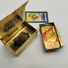 New Version Premium Quality Gold Foil Tarot Divination Oracle Cards With Colorful Illustrated Manual and Megnetic Box