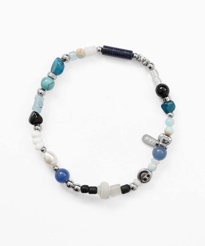 Acha Enif Multi Bead Bracelet _ Blue