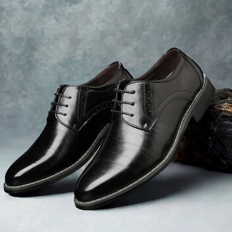 Pantofi din Piele pentru Bărbați Italiani Pantofi de Afaceri de Lux Pantofi Eleganti Casual de Lucru Șiret Oxford Pantof de Birou Pantofi Brogue Bărbați