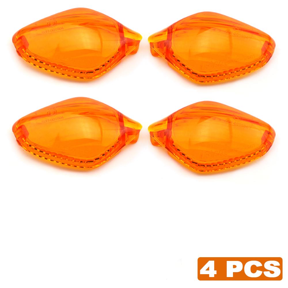 4 PCS Turn Signal Light Blinker Lamp Lens For HONDA NC700S CRF250L/300L Grom 125