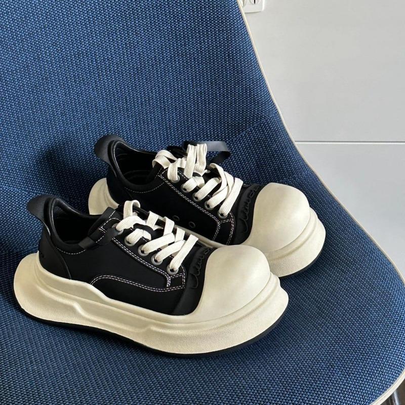 Mickey ugly cute big head shoes new autumn platform dad shoes versatile height-increasing bread shoes