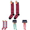 New Arrival Kids Christmas Socks With Cute Cartoon Deer Plush Toy Polyester Fabric Friction Resistant