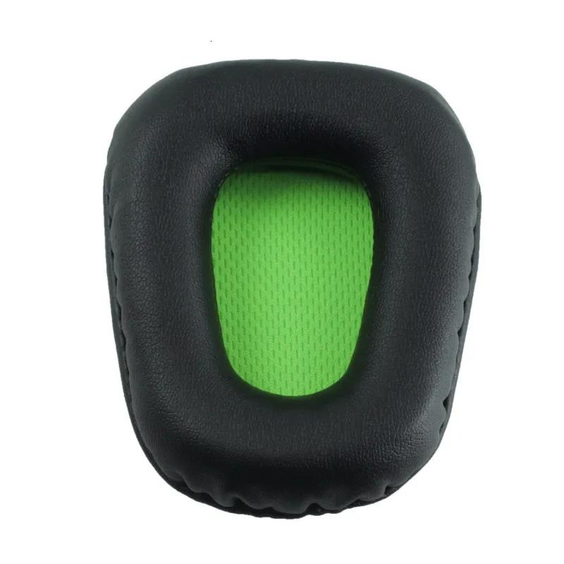 Cuscinetti Auricolari Cuscinetto Per Cuffie Razer Electra V2 V1 Ricambio Earpads Morbida Pelle Proteica Spugna Memory Foam Manicotto per Auricolari