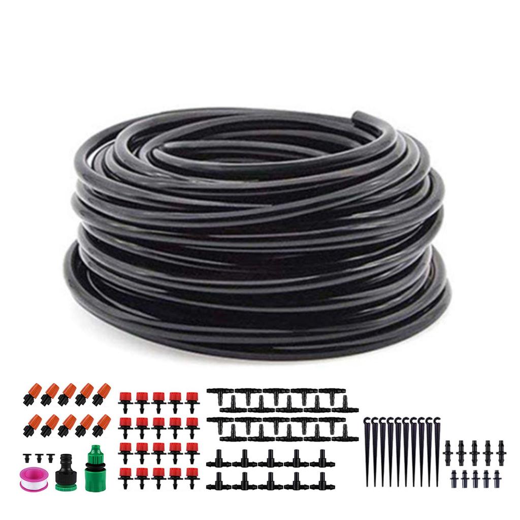 Sistema di Irrigazione a Goccia per Giardino Automatico Micro Nebulizzazione Kit di Irrigazione Sistema di Atomizzazione 30m 1181.1in