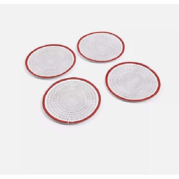 4x Door Speaker Cover Trim Fit for Land Rover Range Rover Evoque Frame