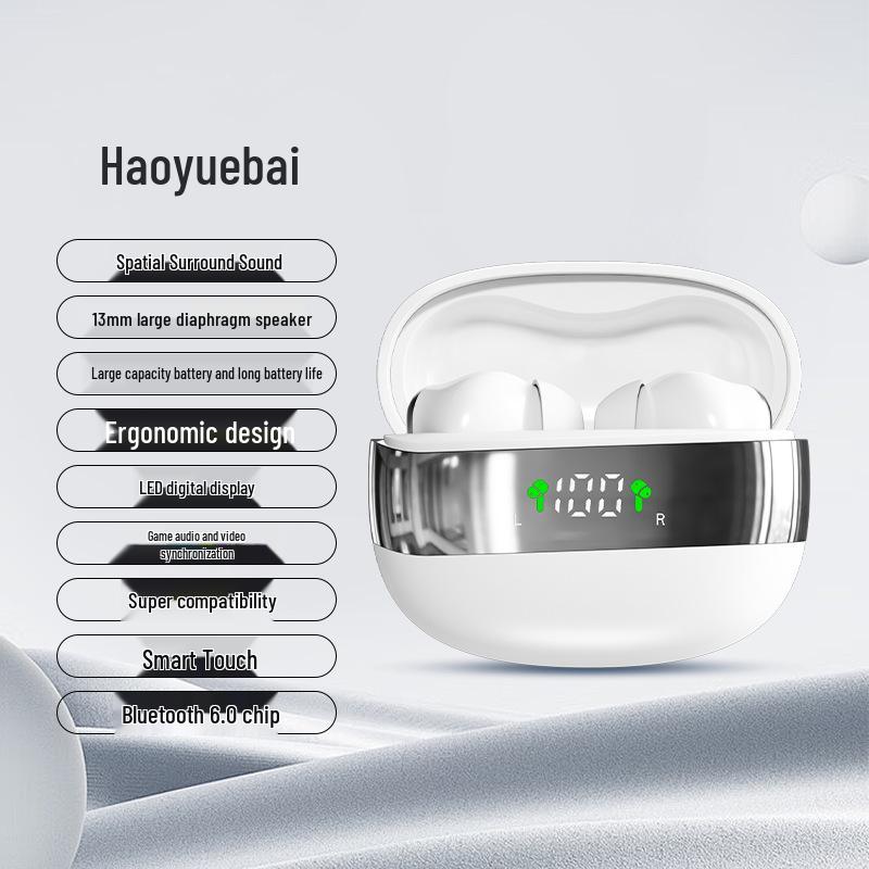 2026 Mini550 In-Ear Bluetooth Earbuds: Gaming, Noise-Cancelling, Sports, Wireless, Long Battery Life