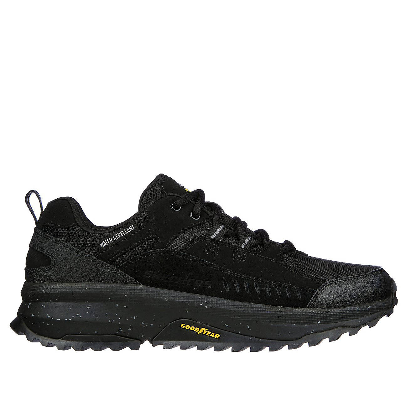 Vīriešu melni trekinga apavi Skechers Bionic