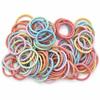 GFUN Kids Hair Ties, 100-Pack, 3cm Diameter, Soft Cloth Fabric, Gentle for Fine Hair