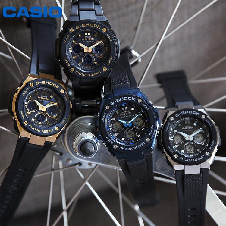 CASIO Men G-STEEL Series Black Watch GST-S300G-1A9 GST-S300G-1A9