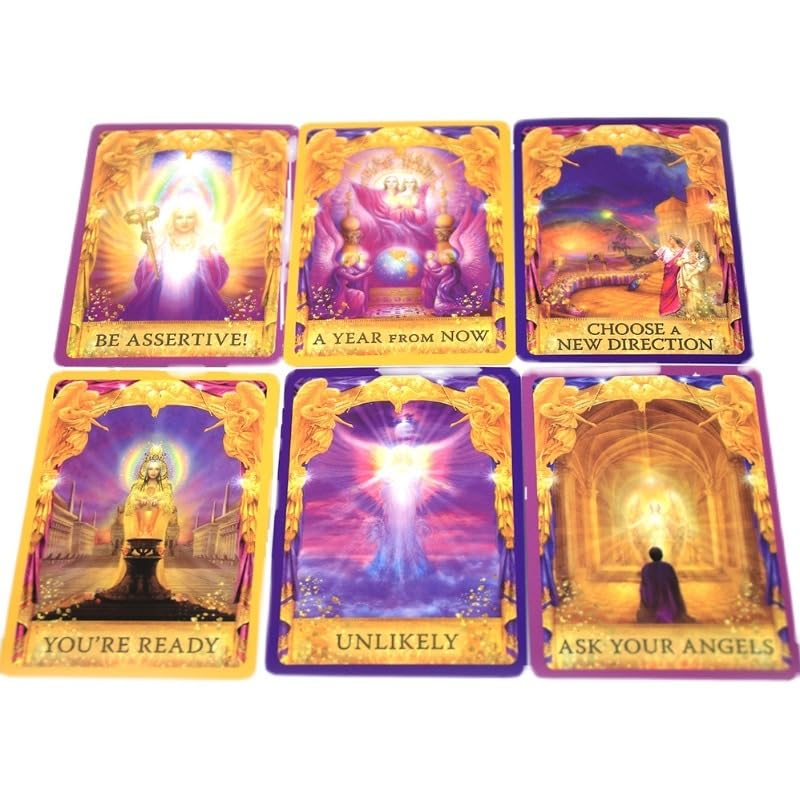 Angel Answer Oracle Tarot Perfect for Family Gatherings and Parties with Fun for Even [Bookworm] Cards, Cards, Friends. Everyone, Beginners! (A)