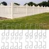 25Pcs Fence Panel Grips Stop Rattling Ensure Secure Fence Panel Wedges Replacement Rattling Fence Wedges To Stop Banging