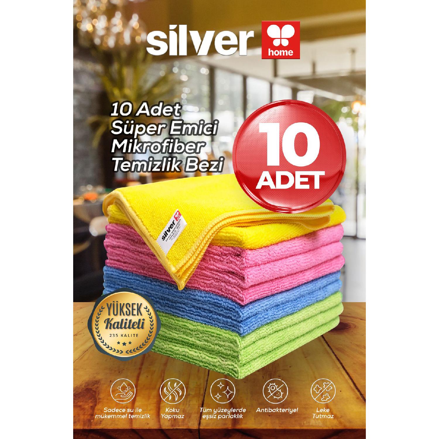 

Серветка з мікрофібри Super Absorbent 235, 40x40 см, 10 шт. - прання та використання