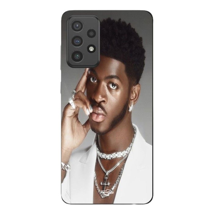 Coque de téléphone - MANIACASE - Galaxy A72 - Silicone - Brillant - Lil Nas X