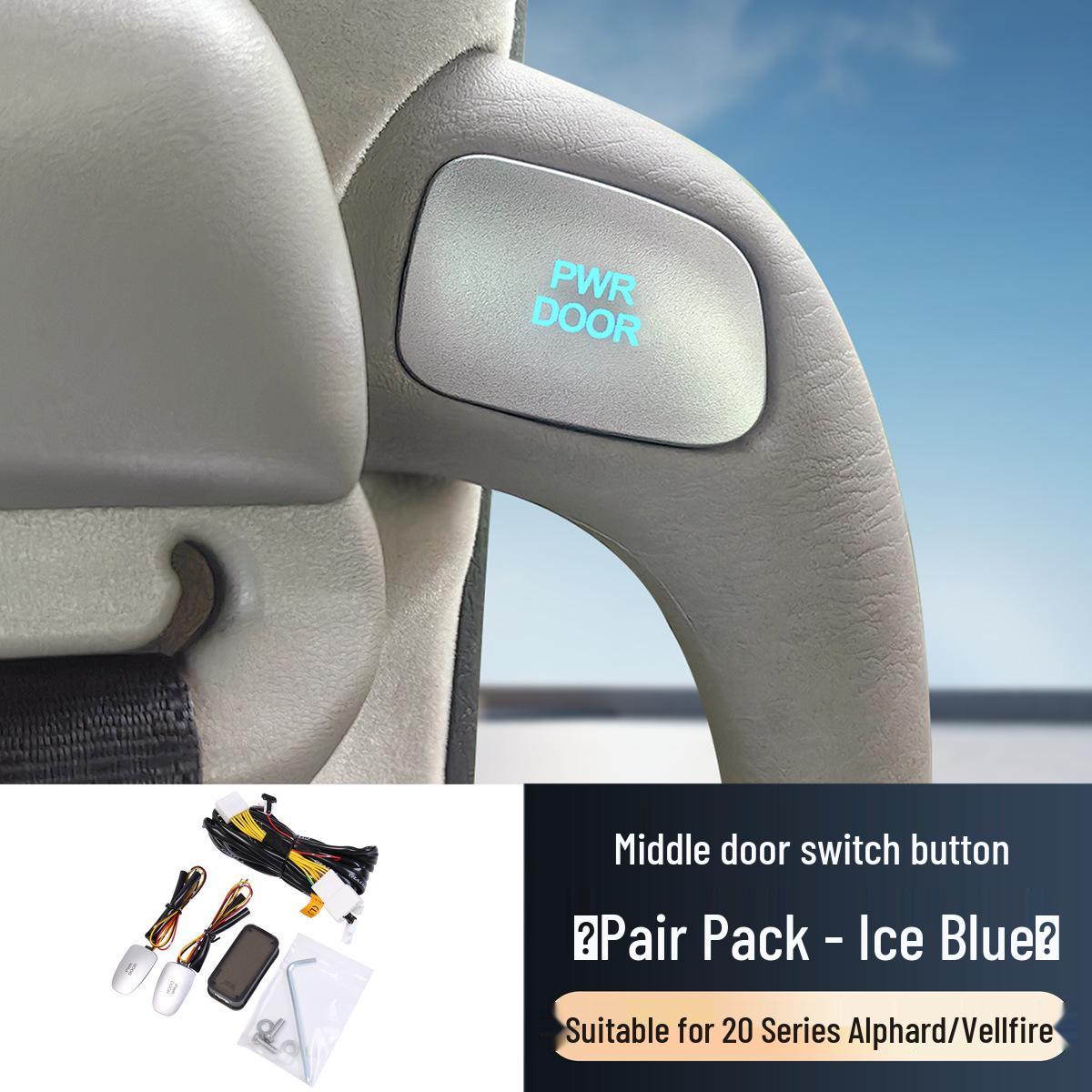 

Compatible with Alphard 20 Series & Previa Electric Side Door Switches and Ambient Lighting.