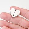 Heart-Shaped Magnetic Curtain Buckle - Strong Metal Closure for Light Leak Prevention
