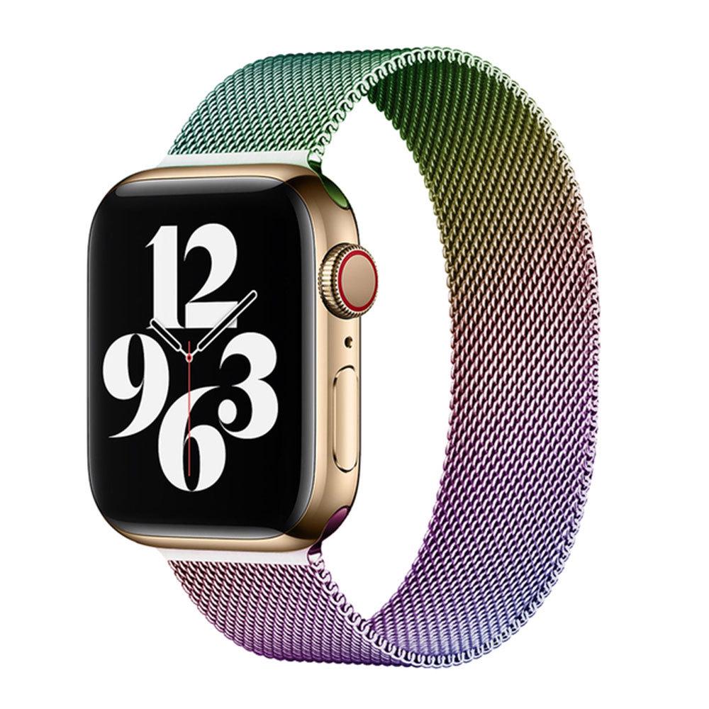 Toepasbare Magnetische Milanese Band voor Apple Watch Series 8/7/6/SE/5/4/3/2 en iWatch